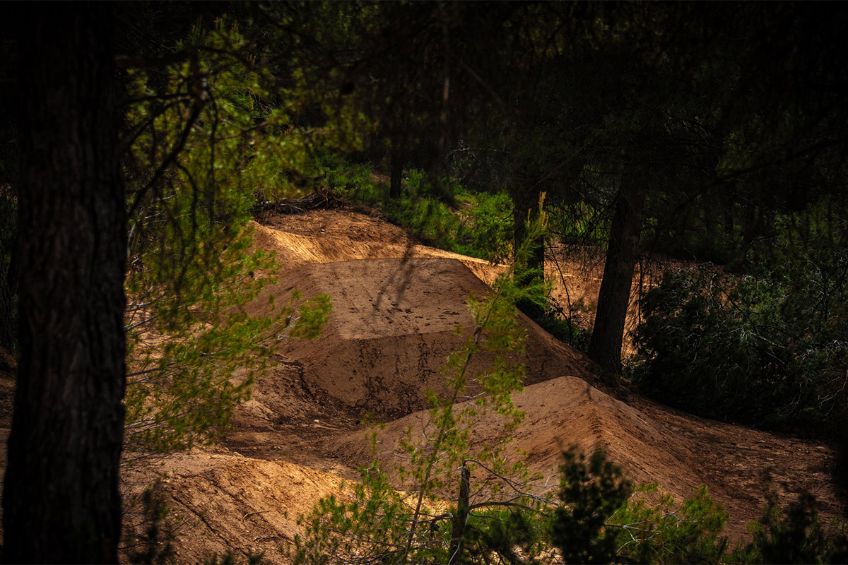 experiencia en L'Alqueria del Pilar: bike-park